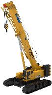 Гусеничный кран с телескопической стрелой XGC130T