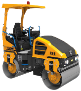 Тротуарный мини-каток XCMG XD120