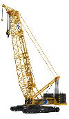 Гусеничный кран с решетчатой стрелой XLC350