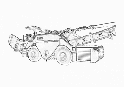 Перегружатель асфальта