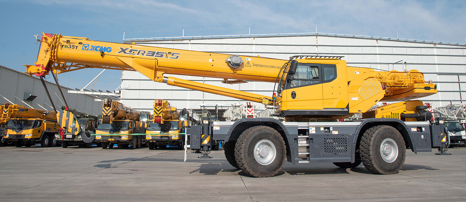 Короткобазный кран XCR35_S