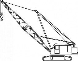 Гусеничные краны с решетчатой стрелой