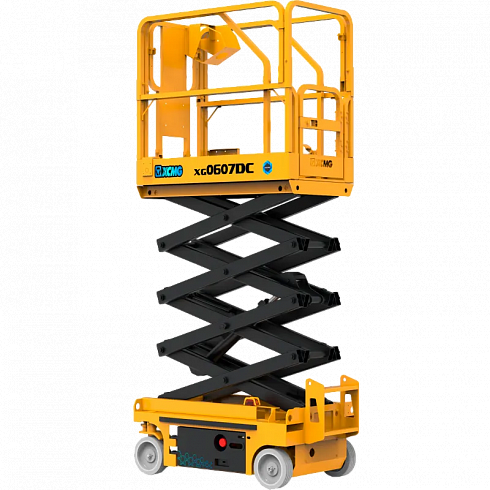 Ножничный электрический подъемник XG0607DC