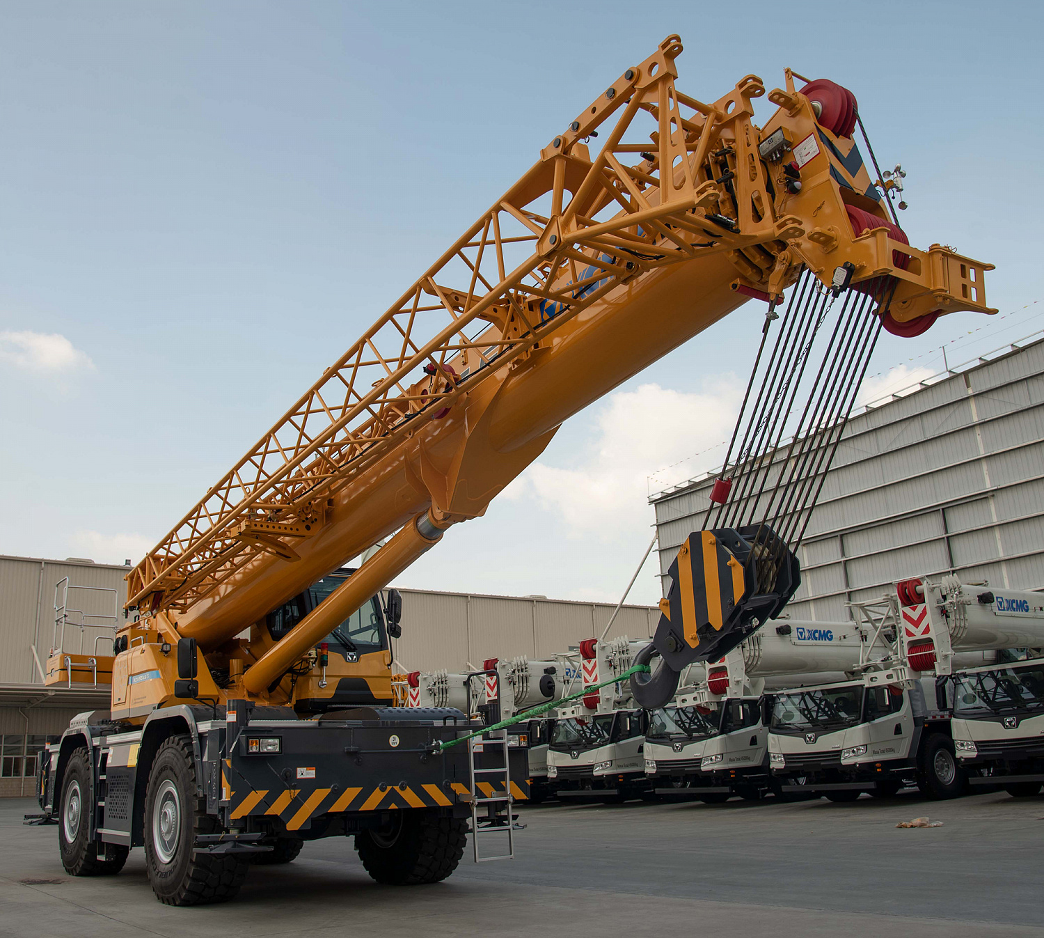 Короткобазный кран XCR55L5_S