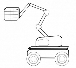 Коленчатые подъемники